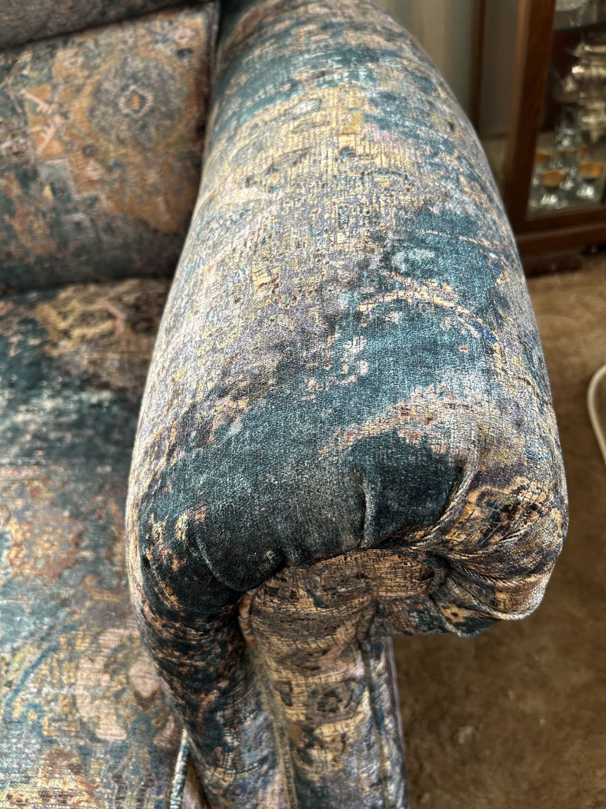 Parker Knoll Armchair, Very Little Wear And Tear As The Owner Covered This Chair With Throws photo furniture
