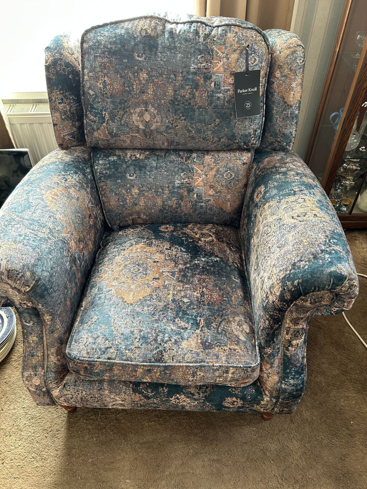 Parker Knoll Armchair, Very Little Wear And Tear As The Owner Covered This Chair With Throws photo for sale