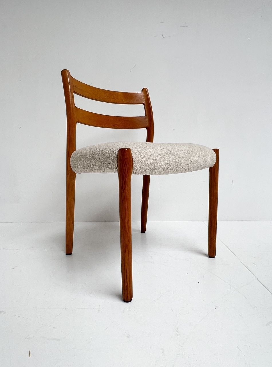 Set Re Upholstered Model 84 Chairs By Niels Otto Møller, 1960s photo 740.0