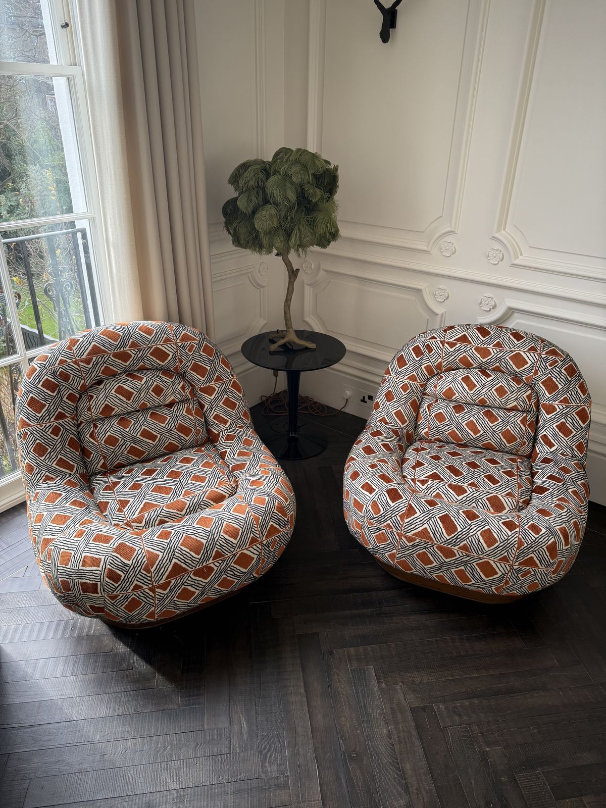 Pierre Frey Soho House Armchair Set Of 2 photo for sale