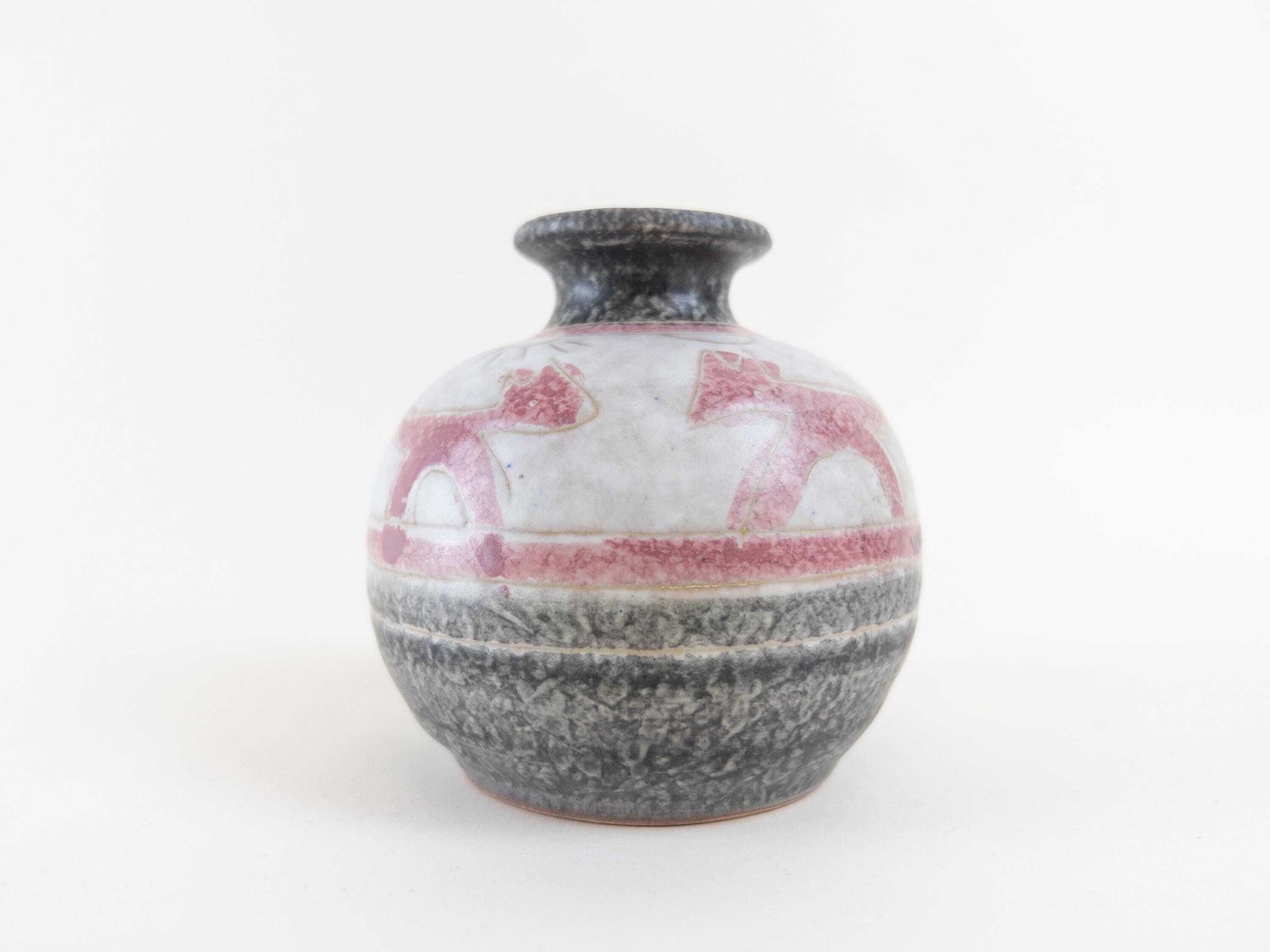 Vintage Italica Ars Pottery   Signed Silvano Vannuzzi   Italian Ceramic Mid Century Vase photo 62.0