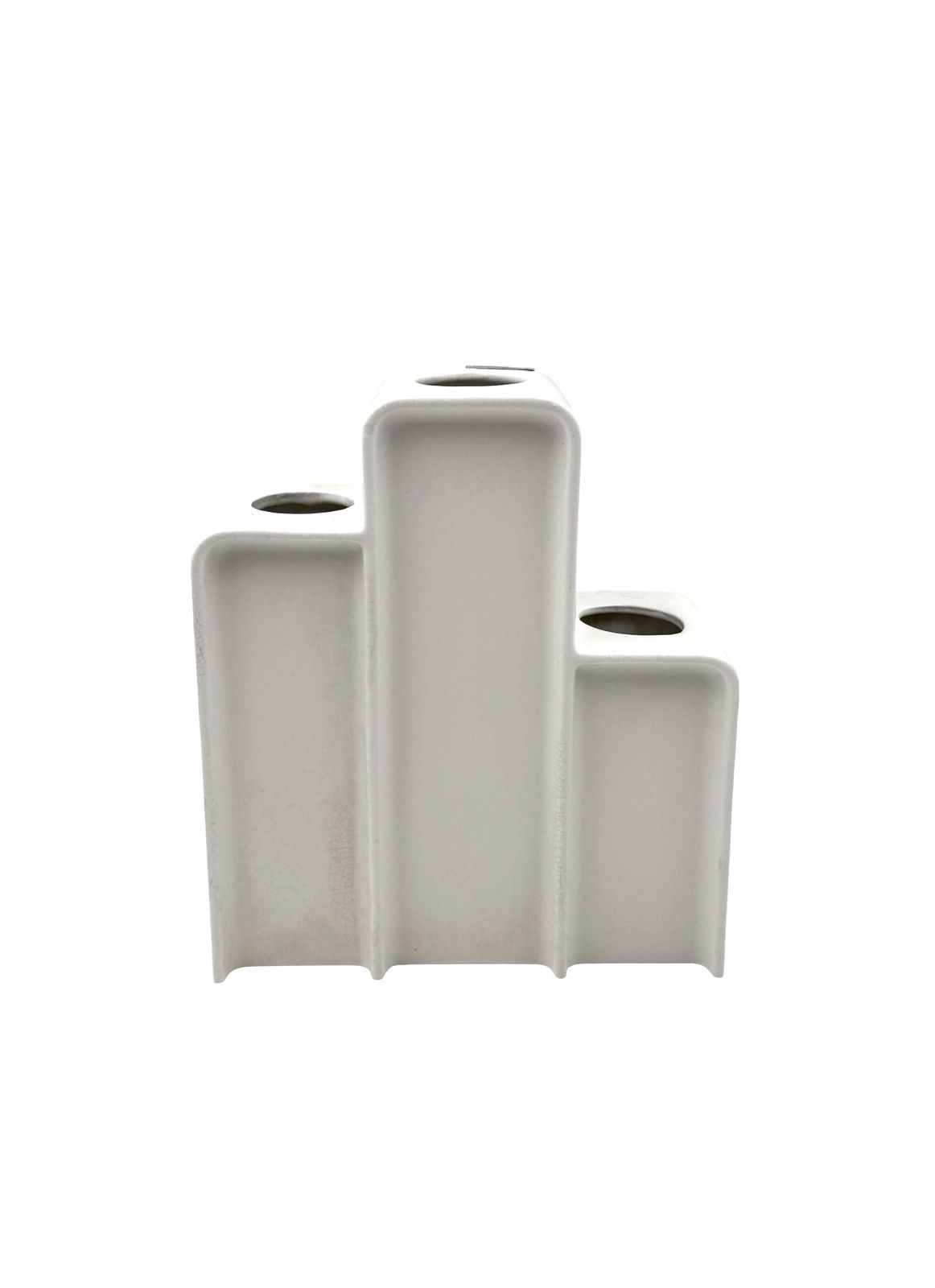 Home Decor Makio Hasuike, Space Age Ceramic Vase, Arnolfo Di Cambio, Italy 1975 photo