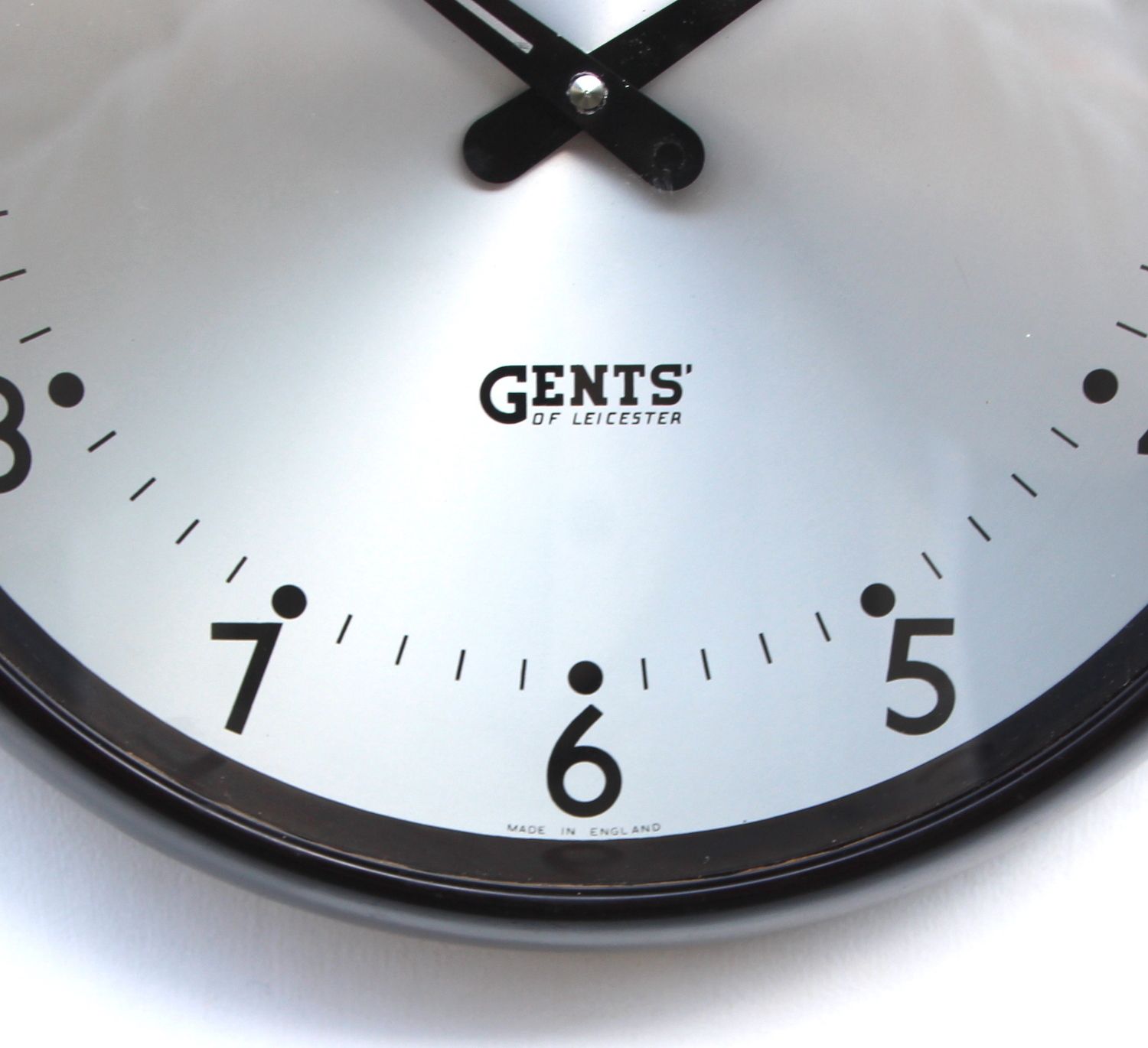 1960s Midcentury Original Industrial Wall Clock Factory. Fully Guaranteed photo for sale