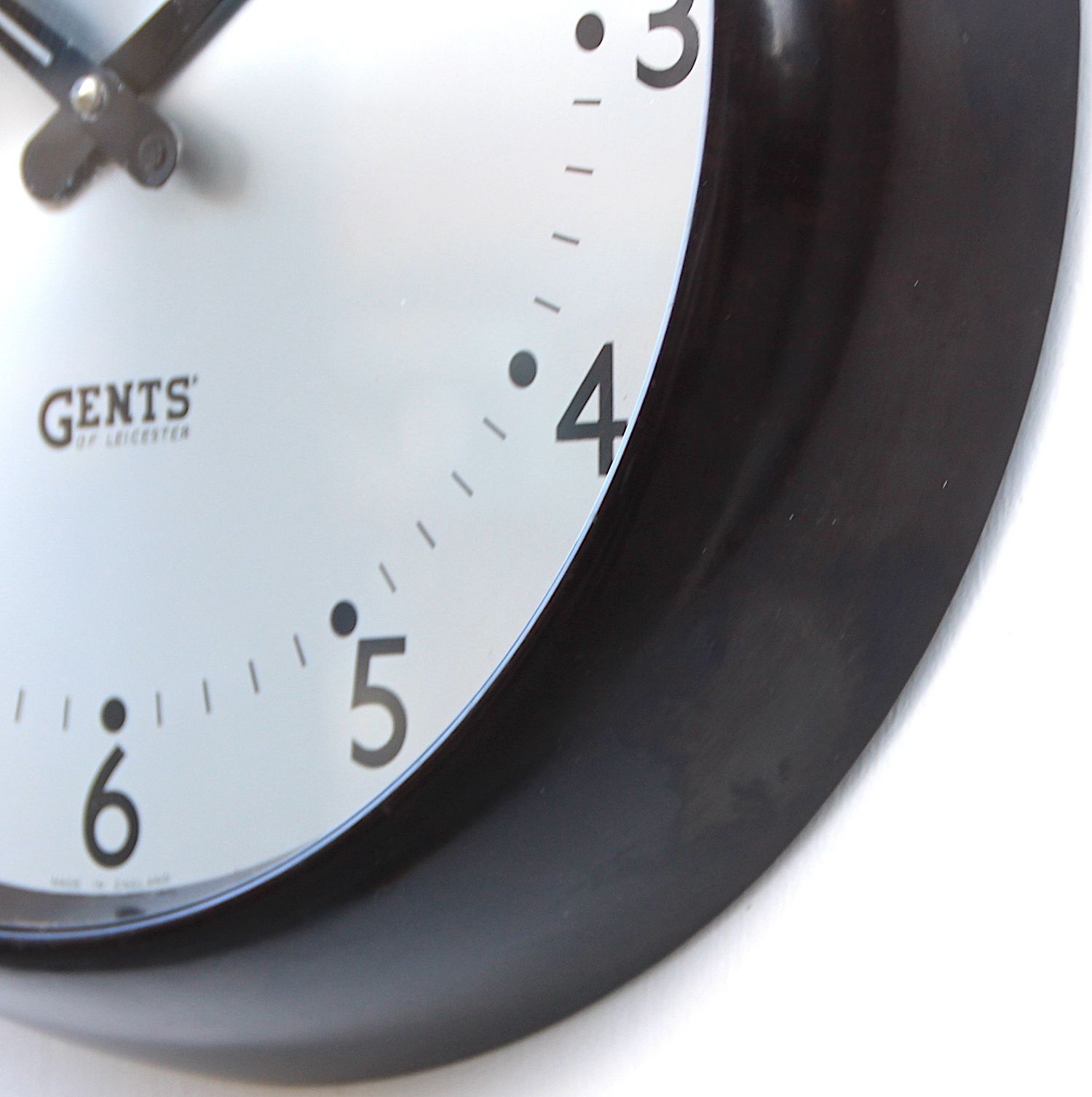 1960s Midcentury Original Industrial Wall Clock Factory. Fully Guaranteed photo buy
