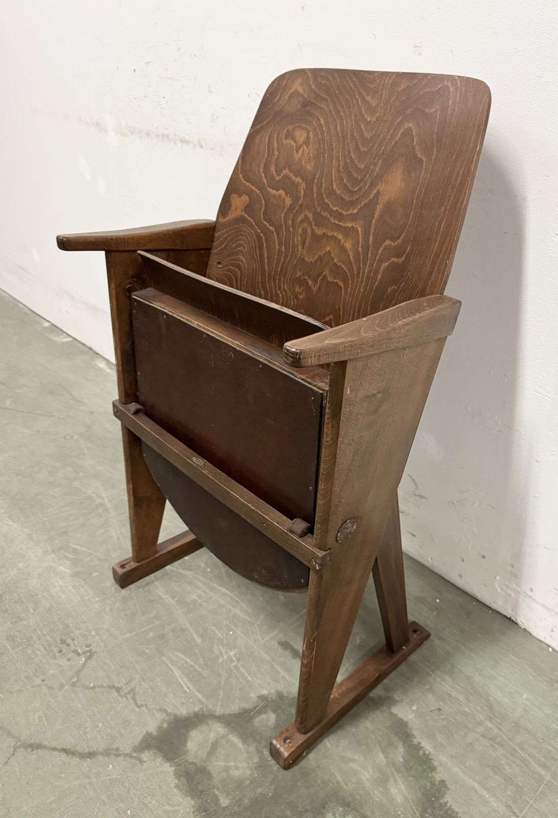 379.0 Vintage Cinema Theatre Chair From Ton, 1960s, 3x photo