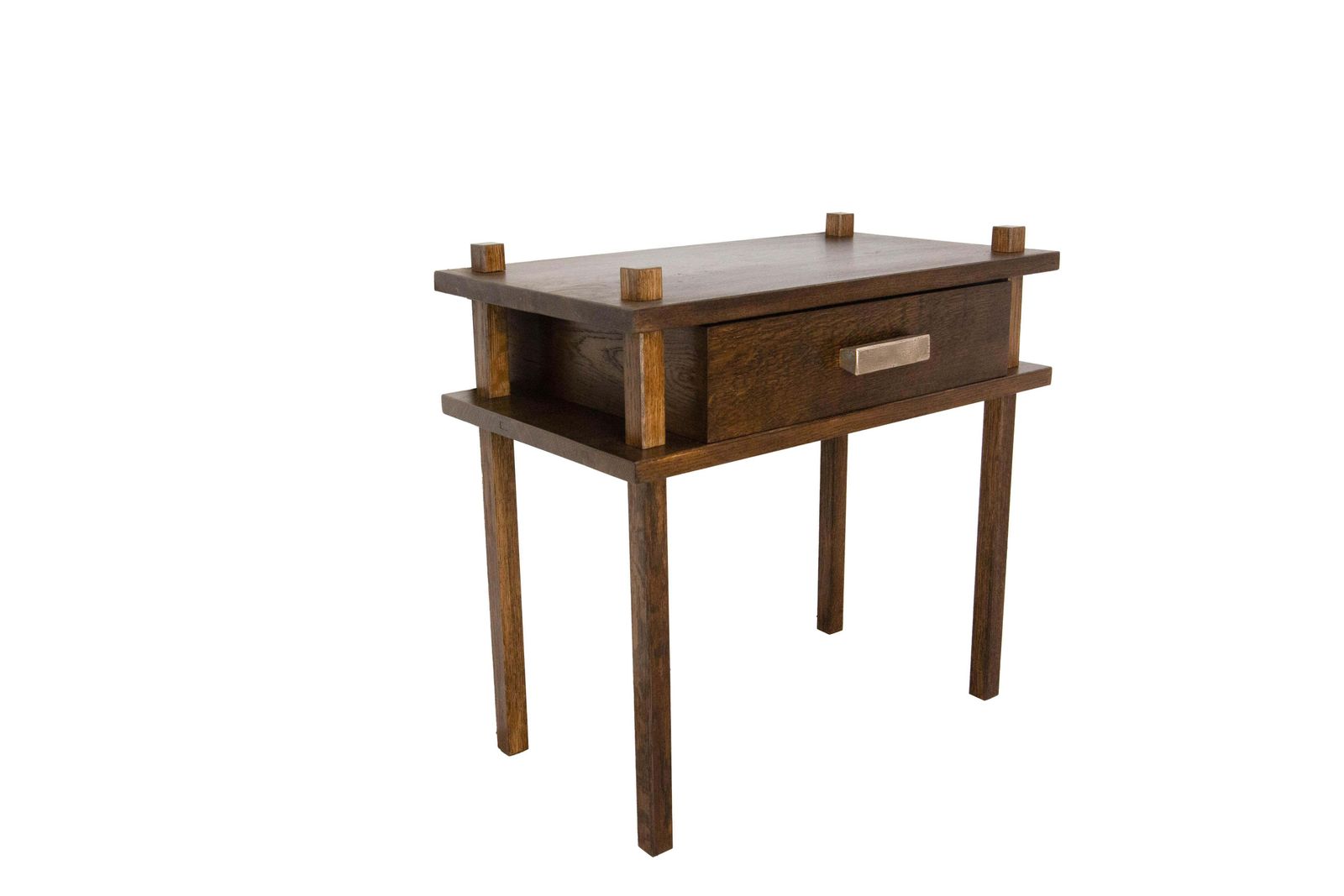 1658.0 French Pair Of Nightstands Side Cabinets Bedside Tables Chalet Style, 2024 photo