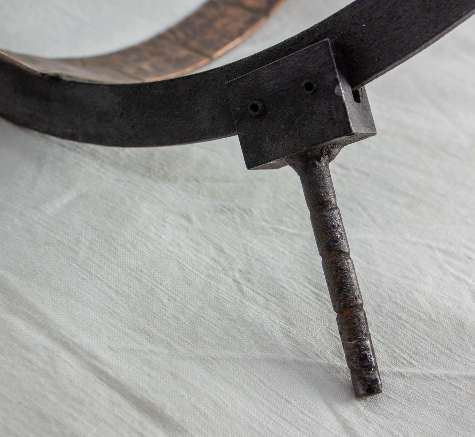 photo for sale French Antique Copper & Iron Garden Sundial Late 19th Century