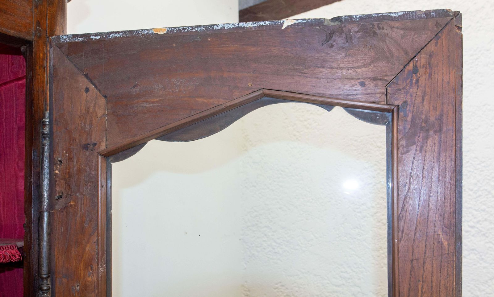 French Louis 15 Ash Book Case Vitrine Armoire Mid 18th Century photo vintage