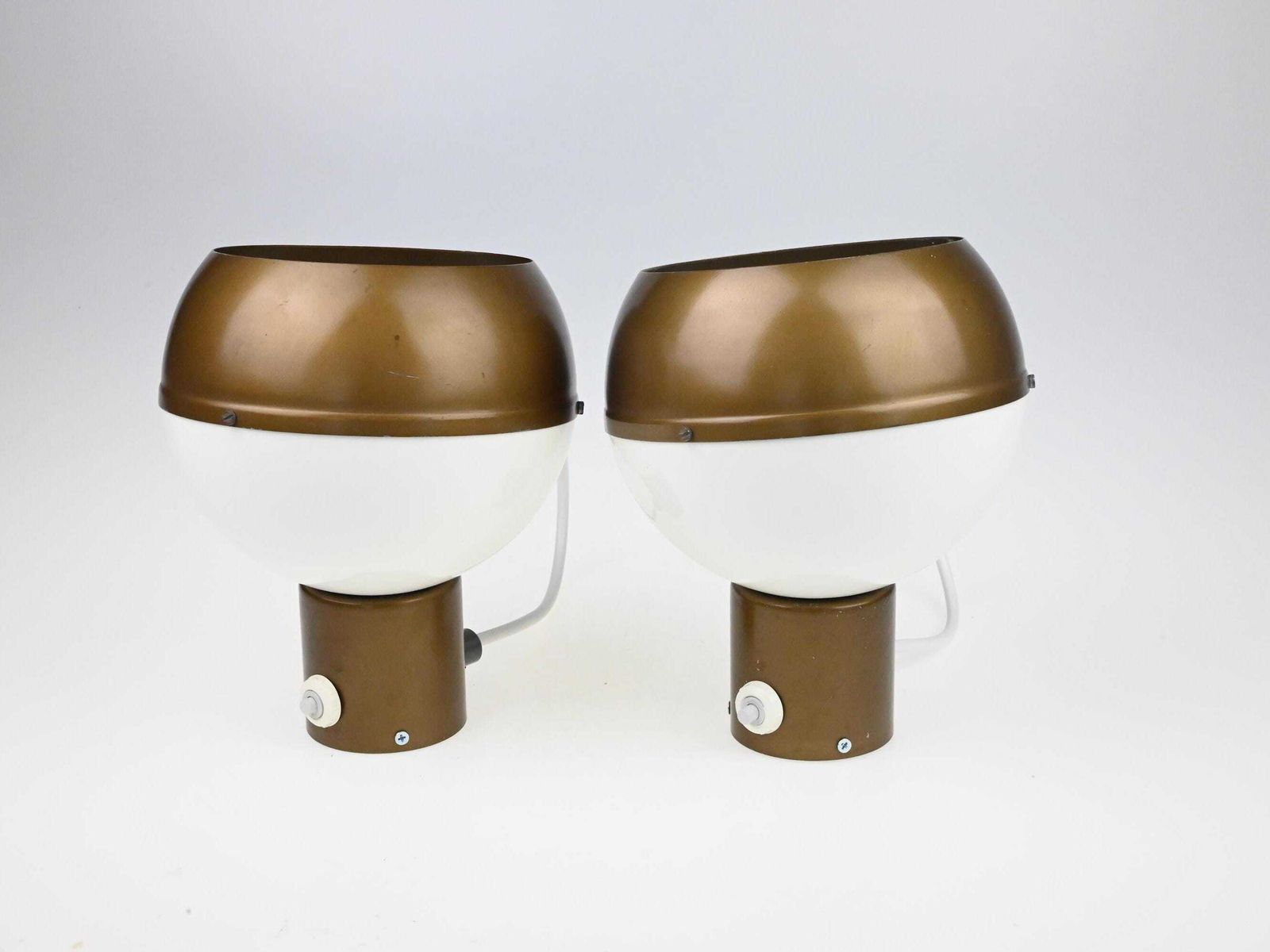 Pair Of Vintage Magnetic Wall Lamps, Drukov Lamps, Bedside Lamps, Mid Century Light, Vintage Lamps, Modern Lamps, Desk Lamp, Table Lamp photo furniture