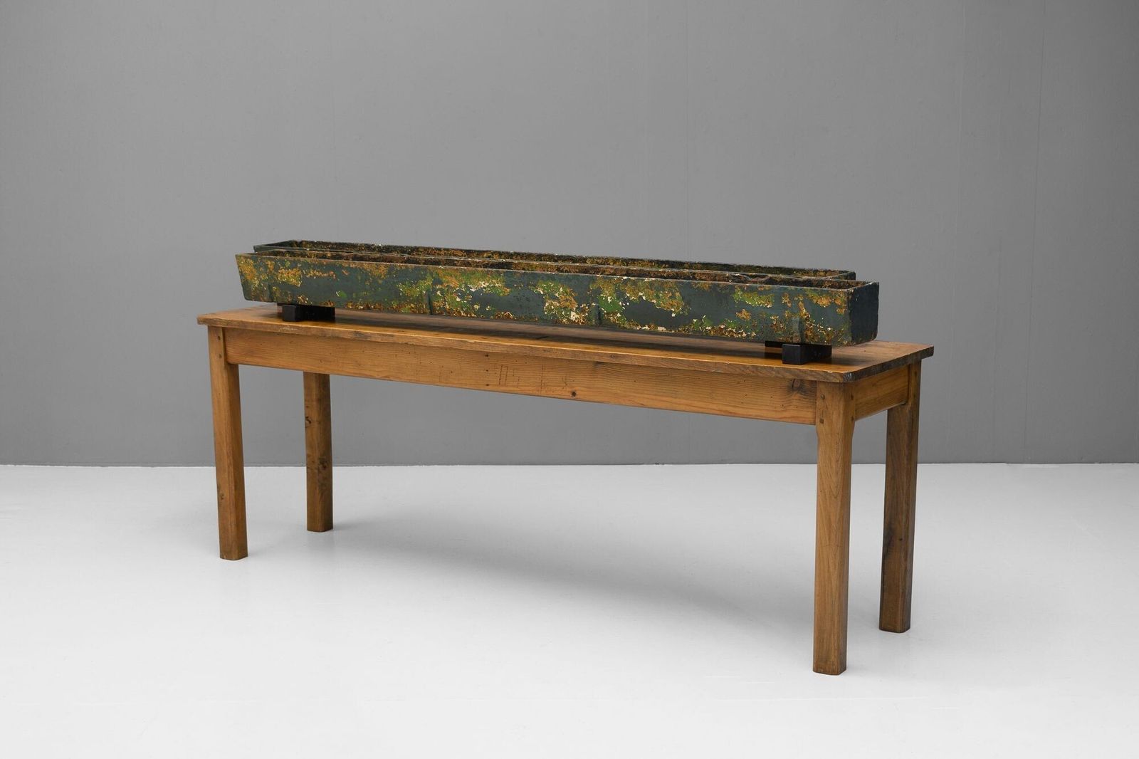 Pair Of Troughs, 1900s, Iron, Antique