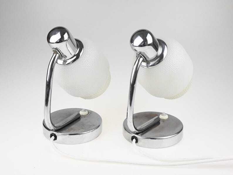 photo furniture Mid Century Pair Lamps, Pair Of Lamps, Table Lamp, Desk Lamp, Bedside Lamp, Mid Century Lamp, Chrome Lamp, Table Light, Mid Century Lighting