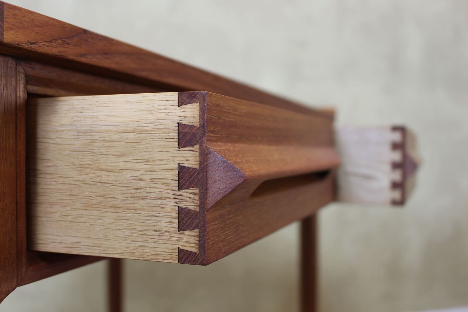 Stylish 1960’s Scandinavian Teak Side Table Possibly By Ib Kofod Larsen photo for sale