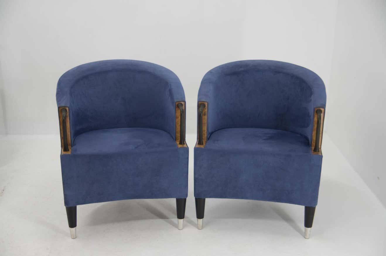 Set Of Two Armchairs By Paolo Piva For B&B Italia, 1980s photo Furniture