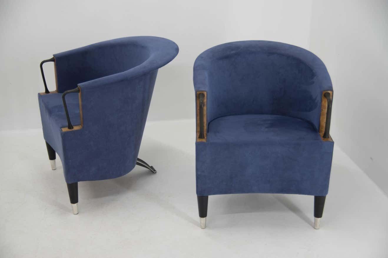 Set Of Two Armchairs By Paolo Piva For B&B Italia, 1980s