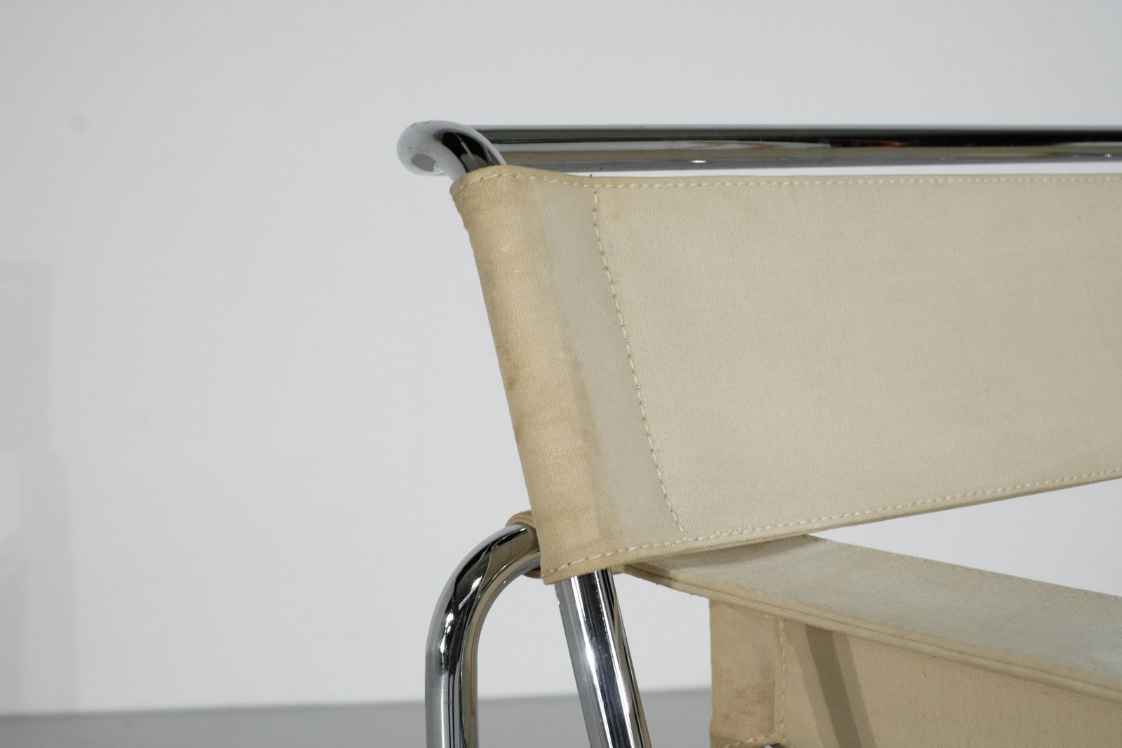 Armchair "B3 Wassily" Fabric By Marcel Breuer For Gavina, 1925s. photo 1650.0