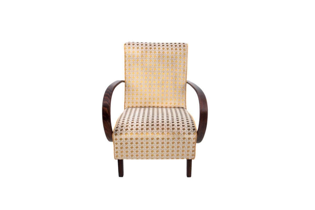 Art Deco Armchair, Designed By J. Halabala, 1930s, Czechoslovakia. photo furniture