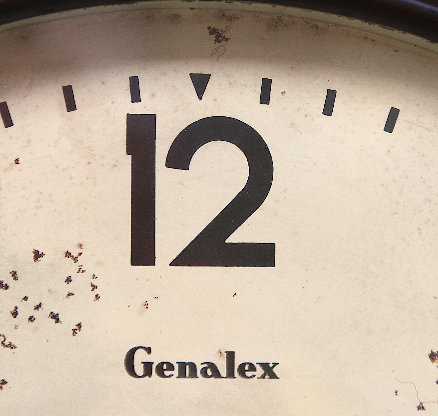 photo buy 1950s British Bakelite Vintage School / Commercial Wall Clock. Fully Guaranteed