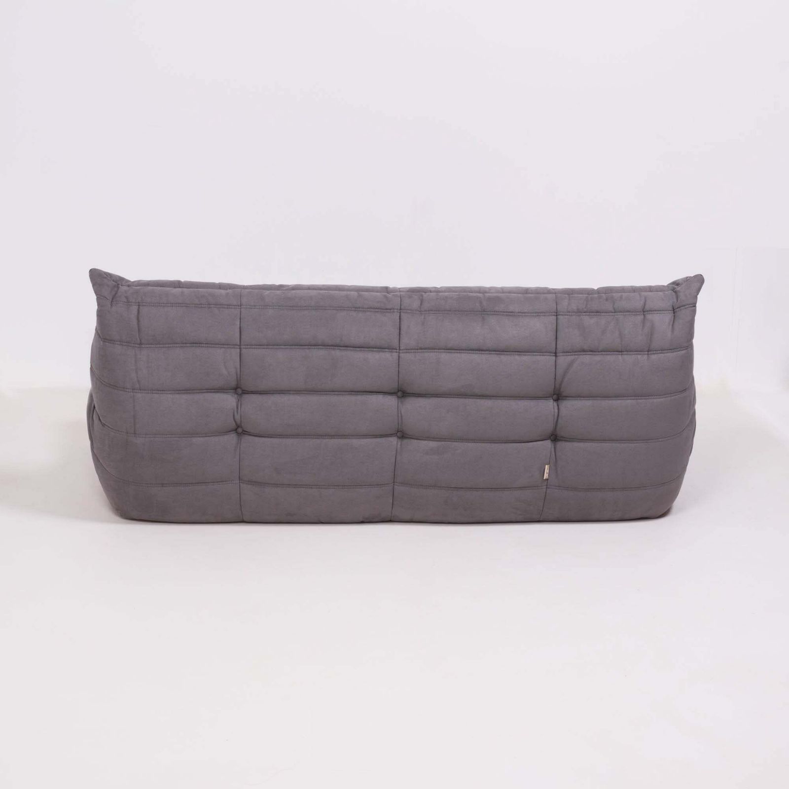 Ligne Roset By Michel Ducaroy Togo Grey Modular Sofa And Footstool, Set Of Five photo Furniture