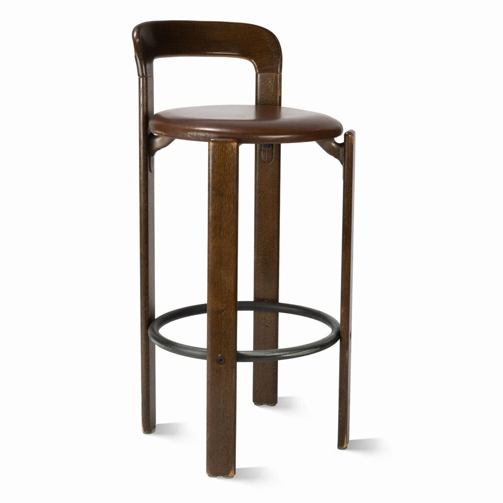 Bar Stool "Rey", 1970s, By Bruno Rey photo for sale
