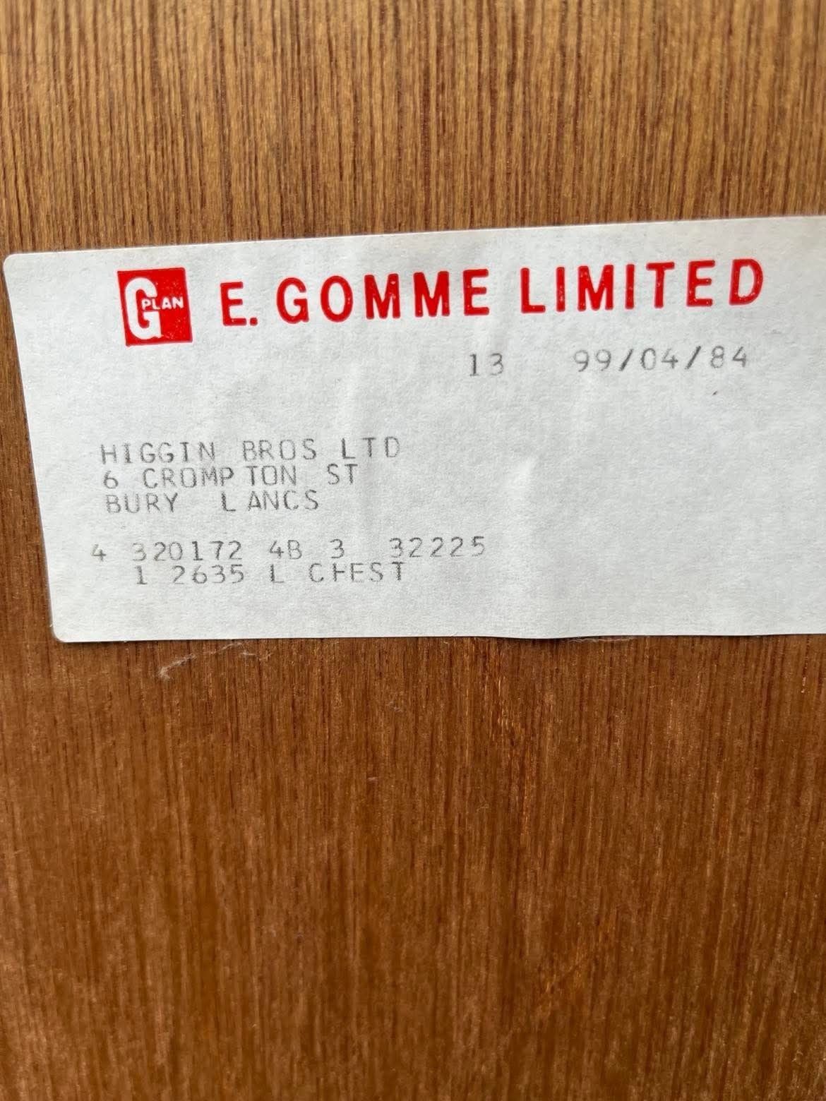 G Plan Bedroom Suite photo Furniture