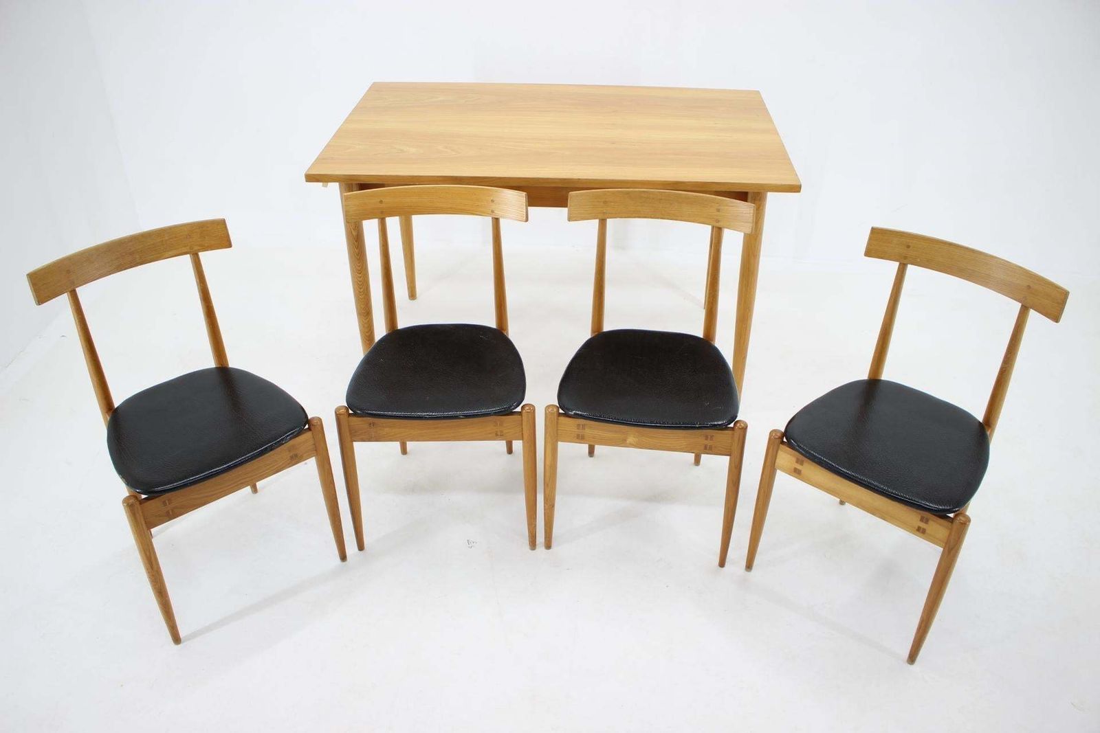 1960s Rare Alan Fuchs Dining Set By Uluv, Czechoslovakia photo buy
