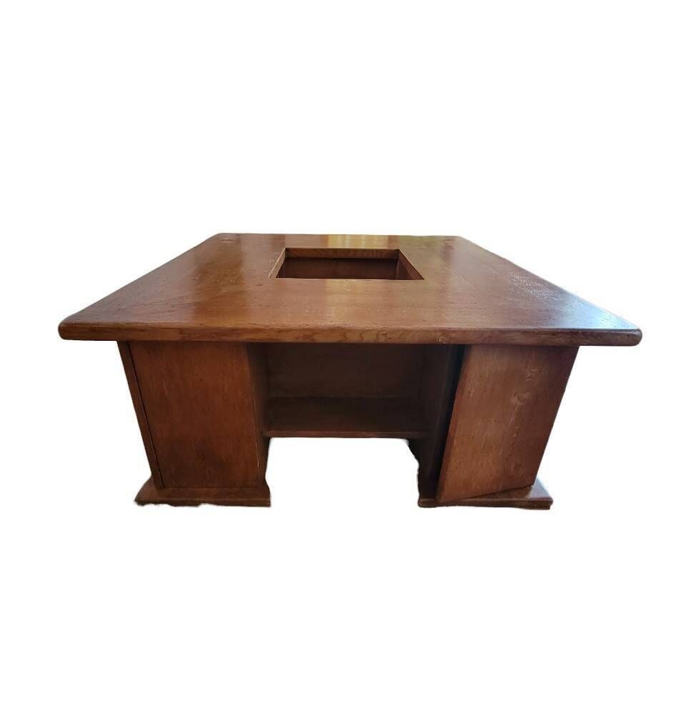 Square Oak Coffee Table photo 302.0