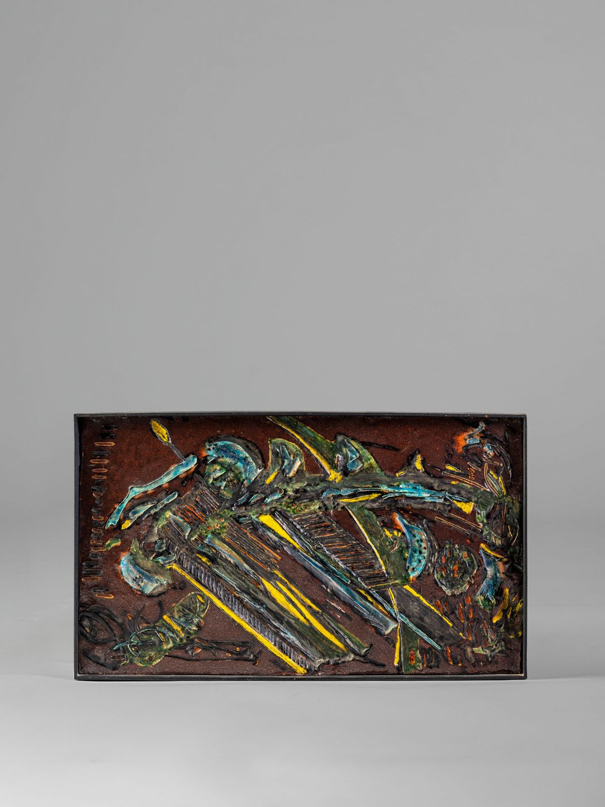 Ceramic Wall Sculpture By Carlo Zauli, Italy, 1950s