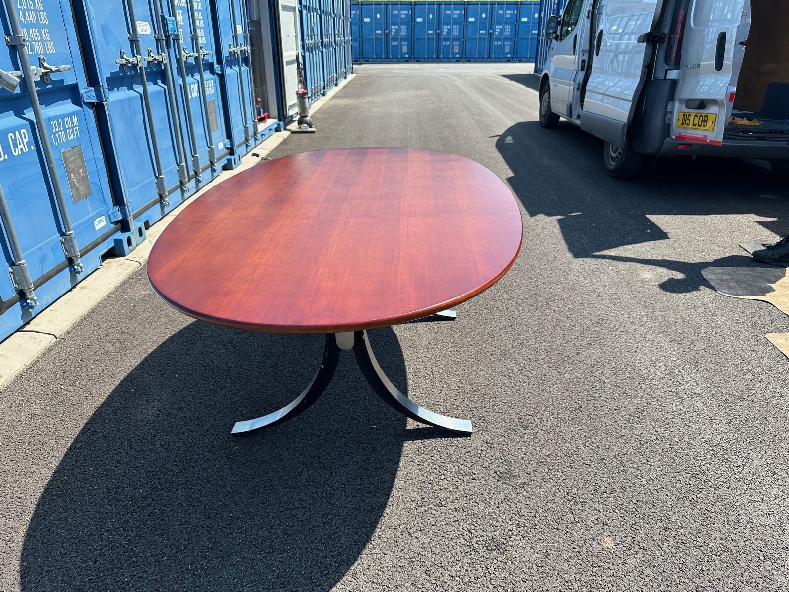 2500.0 Tecno T102 Dining Table Osvaldo Borsani , Eugenio Gerli C1964 Mid Century photo