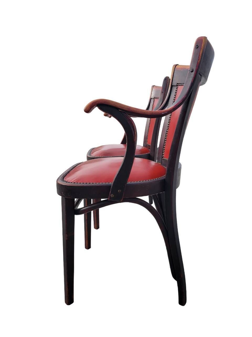 Set Of Two Original Thonet Armchairs By Adolf Loos photo 7547.0