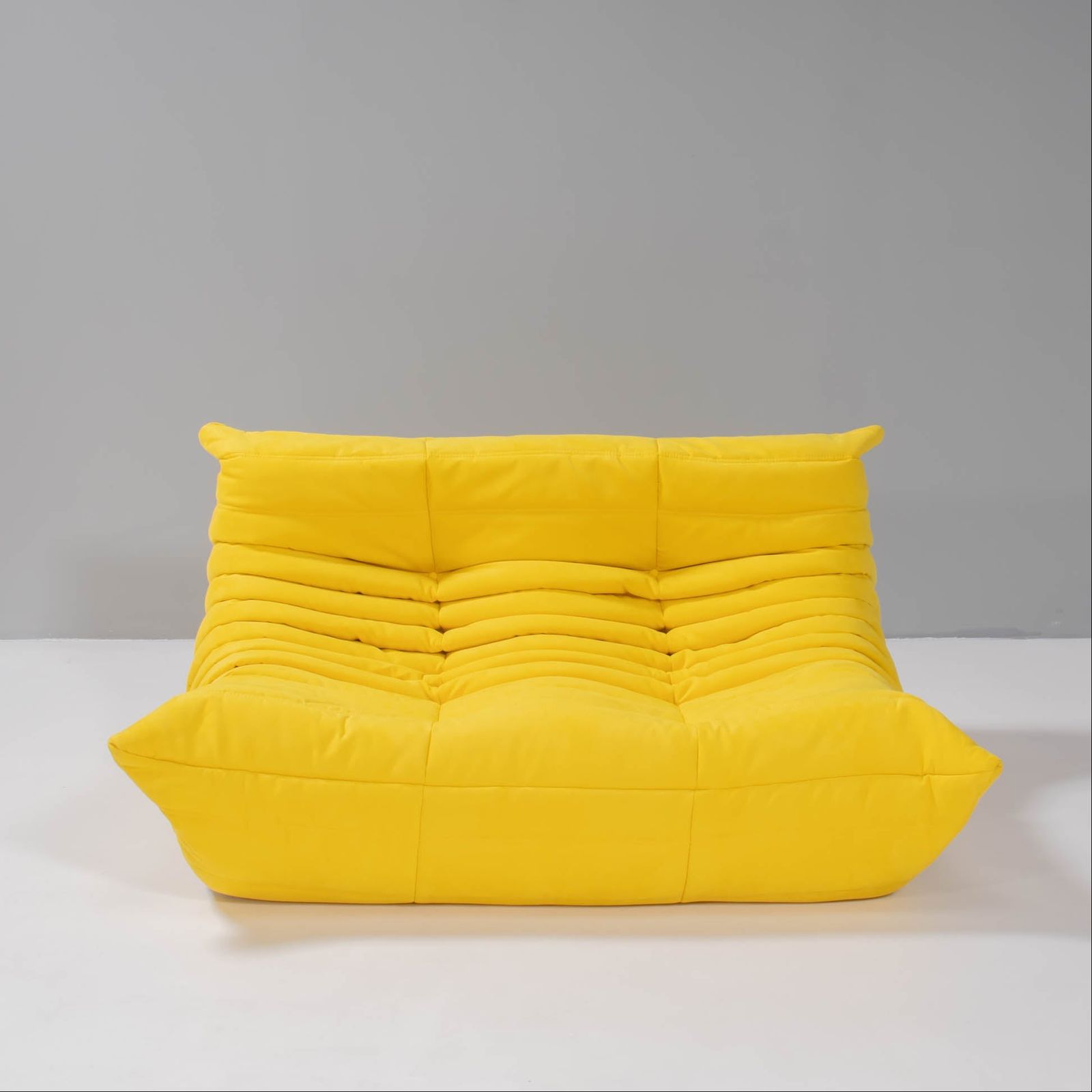 Ligne Roset By Michel Ducaroy Togo Yellow Modular Sofa, Set Of Three photo furniture
