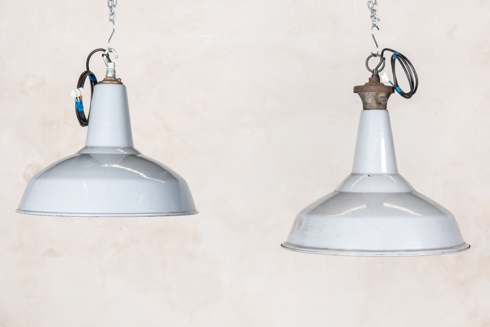 Industrial Grey Restaurant Lights