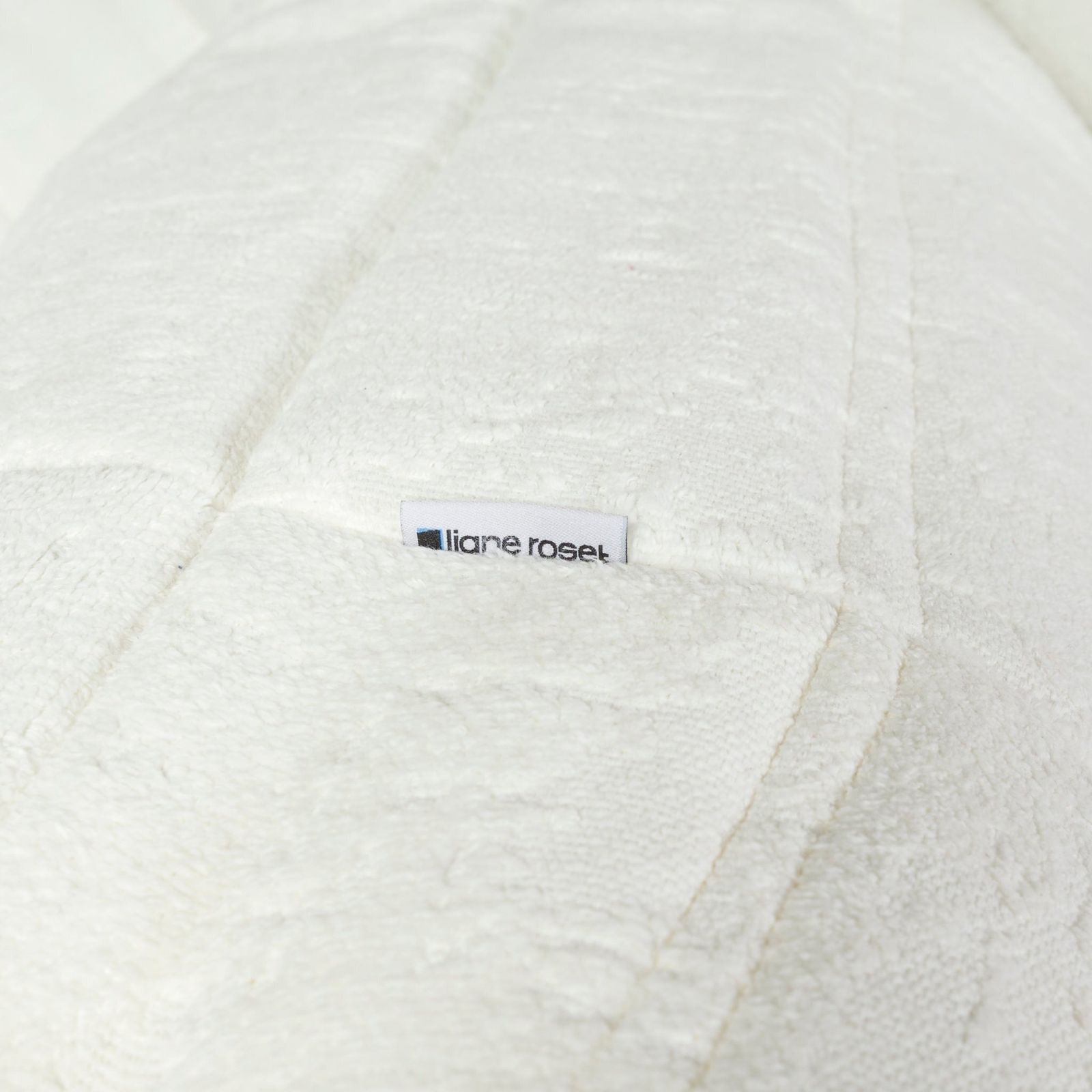 Ligne Roset By Michel Ducaroy Togo White Bouclé Modular Sofa, Set Of Five photo buy