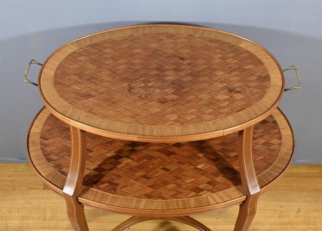 Mahogany Tea Table – Late 19th Century photo Furniture