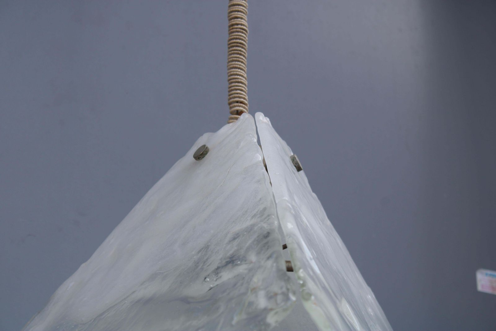 Chandelier Carlo Nason For Mazzega 1970 photo Lighting