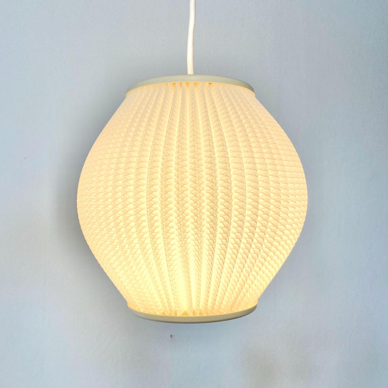 Danish Mid Century 1960s “Pearl” Vintage Ceiling Lamp In Off White Plastic   Design By Lars Schiøler For Høyrup Lighting photo Lighting