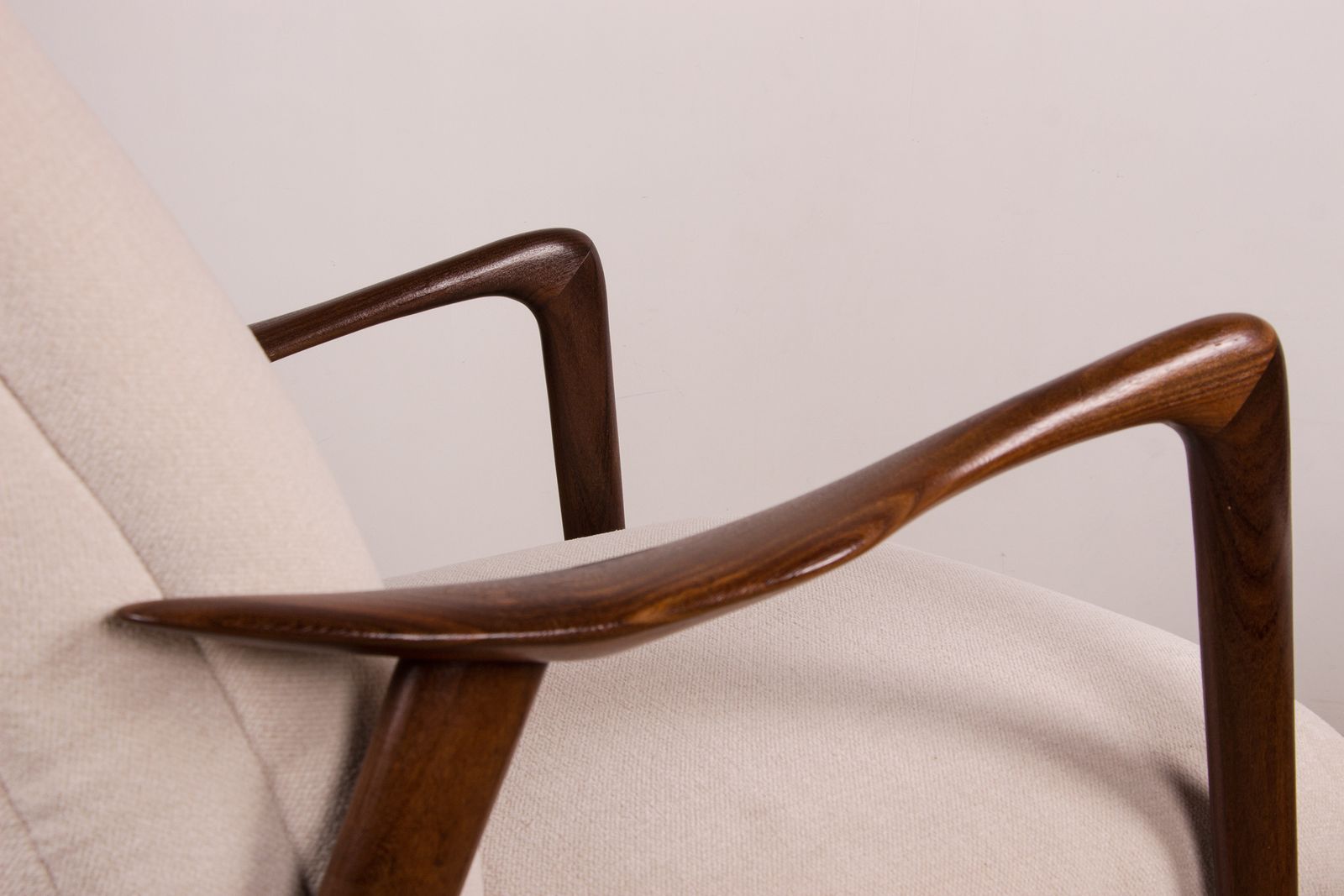 Large Scandinavian Armchair By Folke Ohlsson For Westnofa 1960 photo for sale