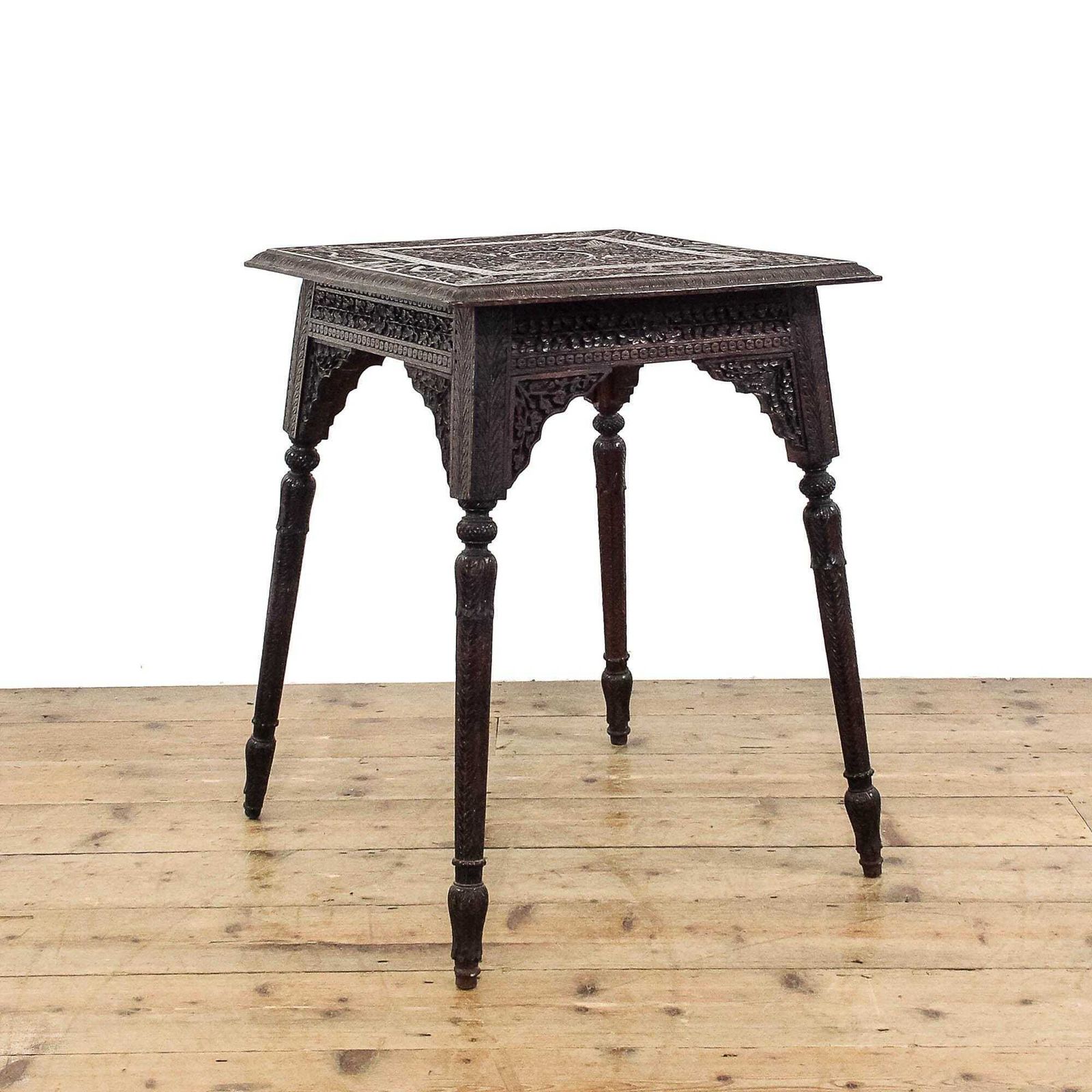 Antique Anglo Indian Carved Side Table | Antique Side Table | Antique Carved Tables | Console Table