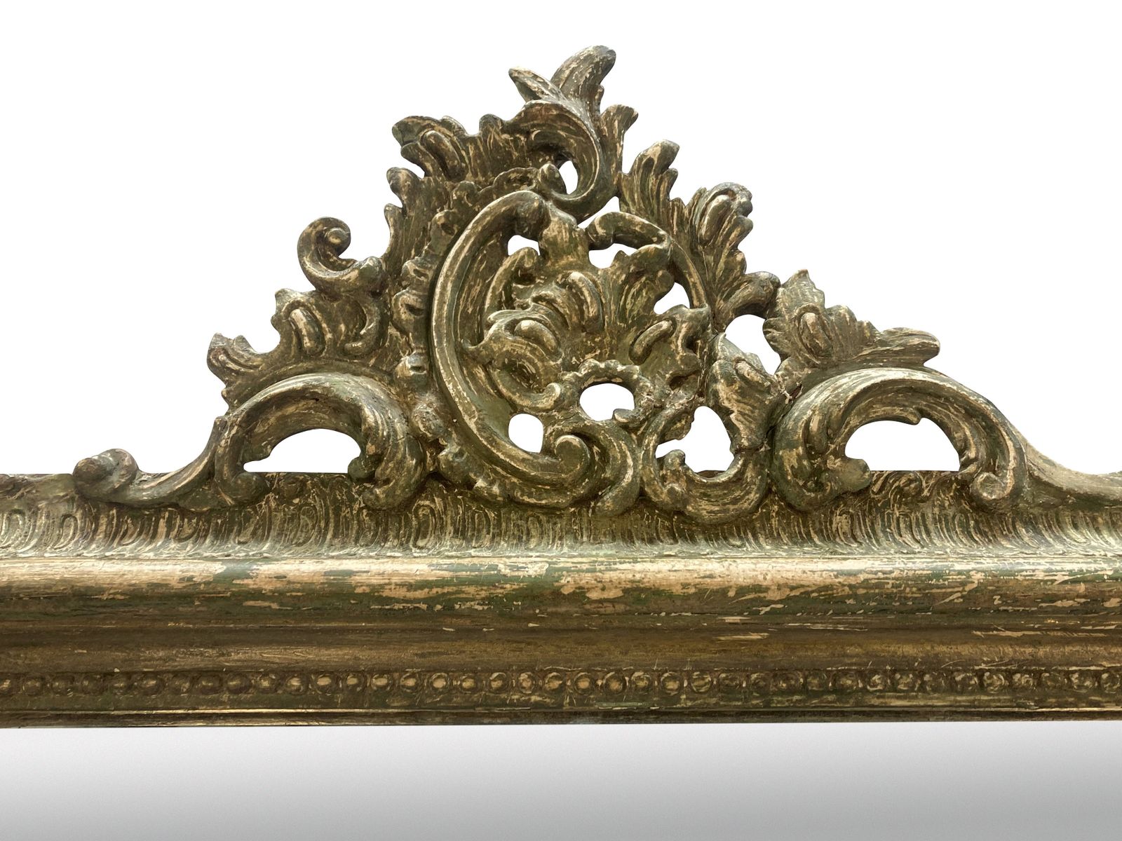 A French Louis XV Style Overmantel Mirror photo 1652.0