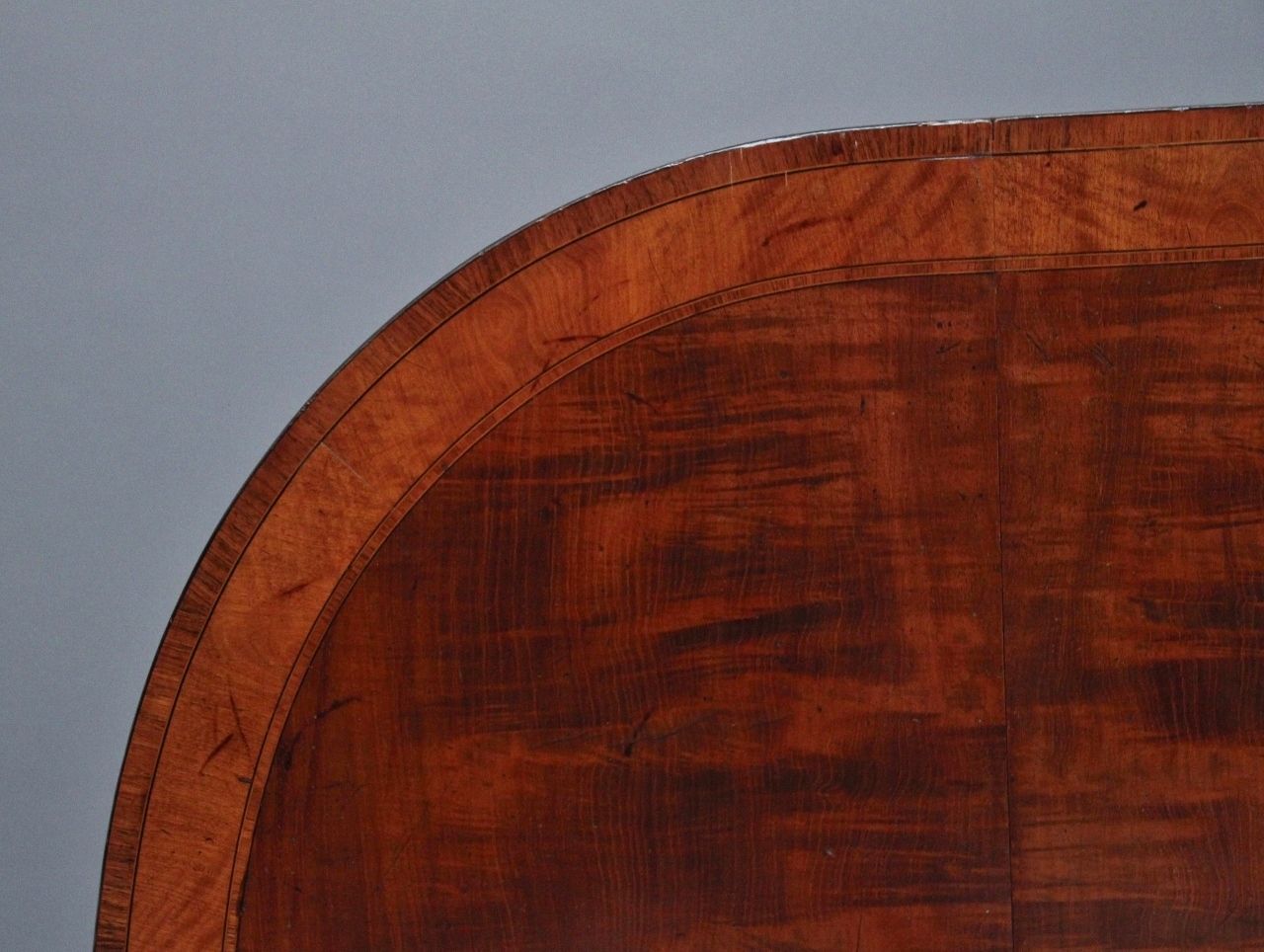 photo buy Large Early 19th Century Inlaid Mahogany Pembroke Table