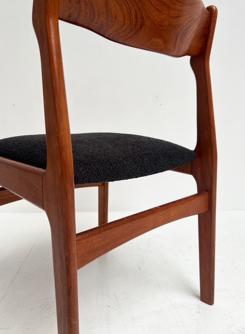 photo vinterior Re Upholstered Set Of 6 Design Chairs By Burchardt Nielsen, 1960s