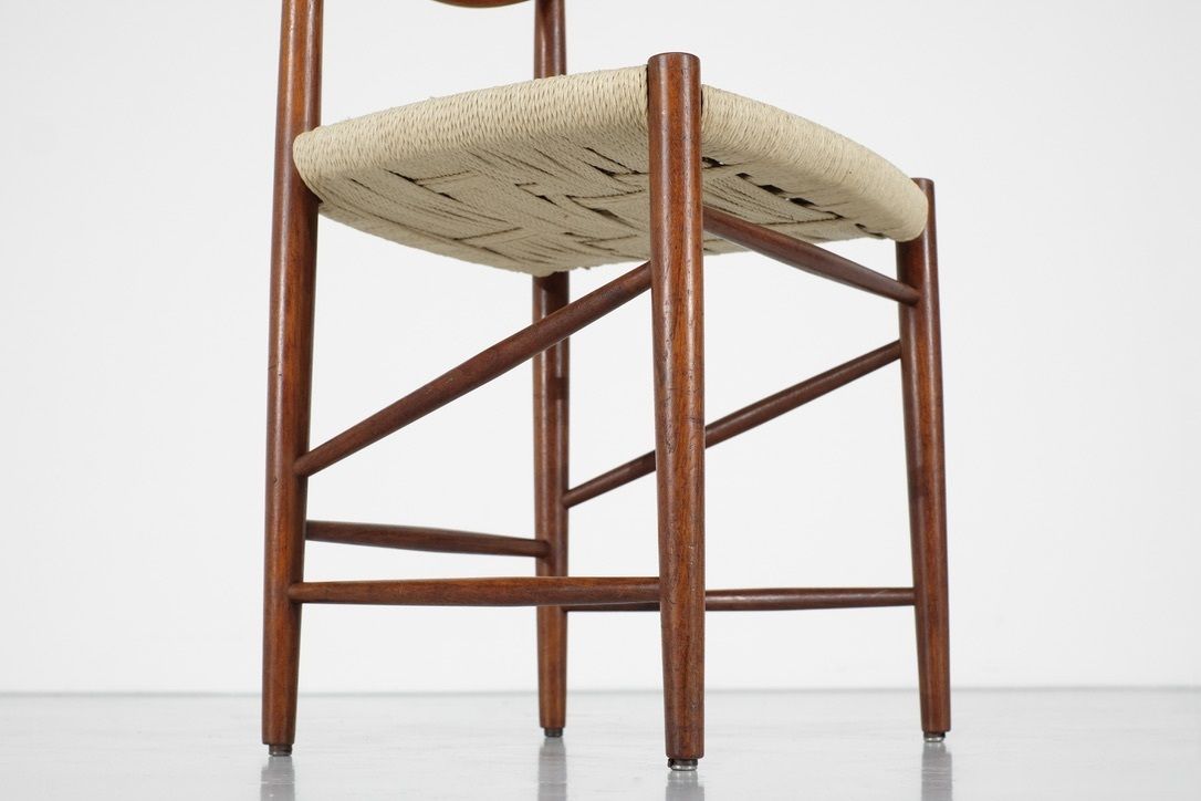 photo buy Chair " 316 "By Peter Hvidt & Mölgaard Nielsen For Søborg Møbelfabrik.