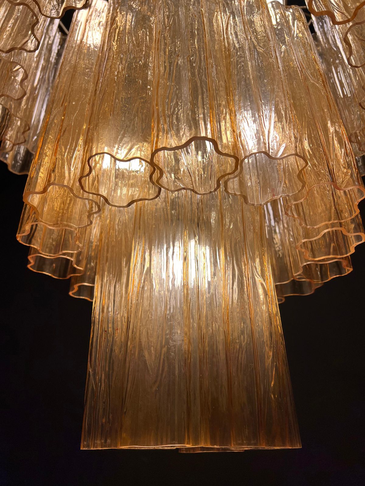 photo furniture Charming Italian Chandelier By Valentina Planta, Murano