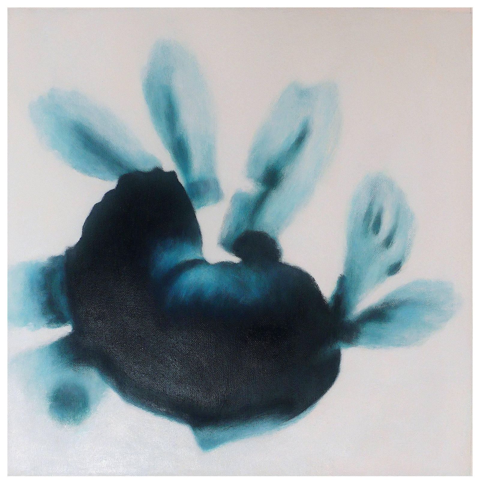 "Heavenly Body V" By Taeko Mima Oil On Canvas Painting, 1980