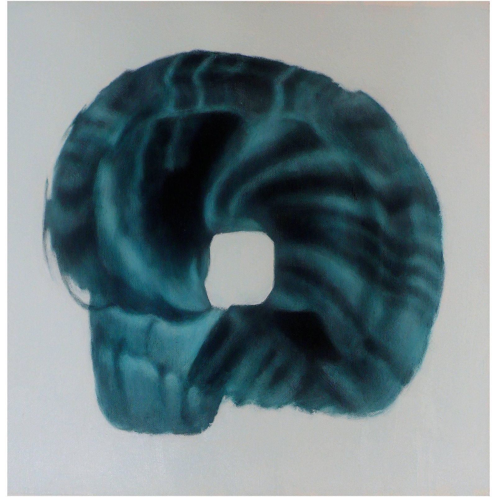 "Heavenly Body II" By Taeko Mima Oil On Canvas Painting, 1980