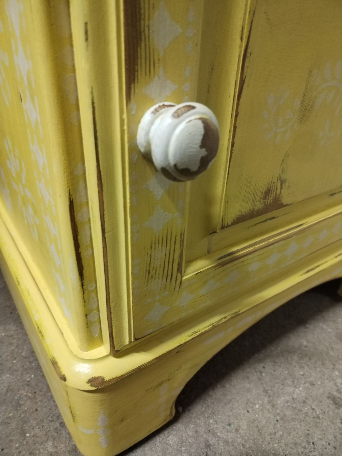 Folk Drawers   Painted Bedside Cabinet   Cool Office Furniture   Country Bedroom Cabinet Cool Bedroom Decor   Bone Inlay Furniture Luxury photo Furniture