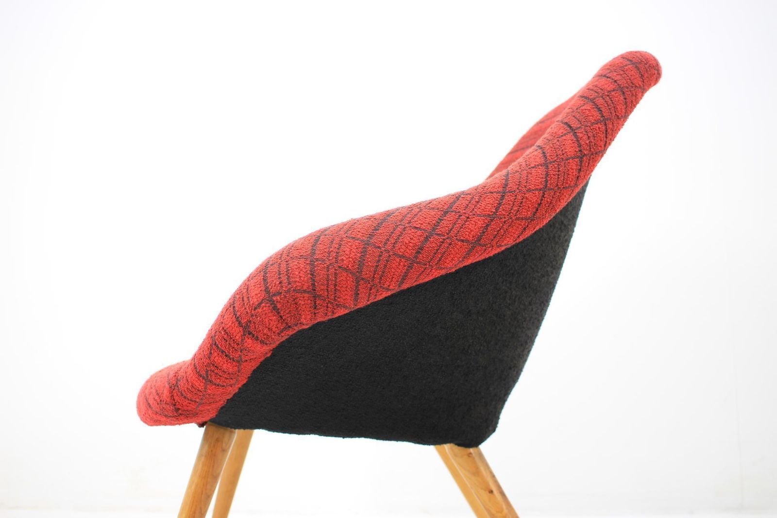 Set Van Drie Fiberglass Fauteuils Van František Jirák, Jaren 1970 photo for sale