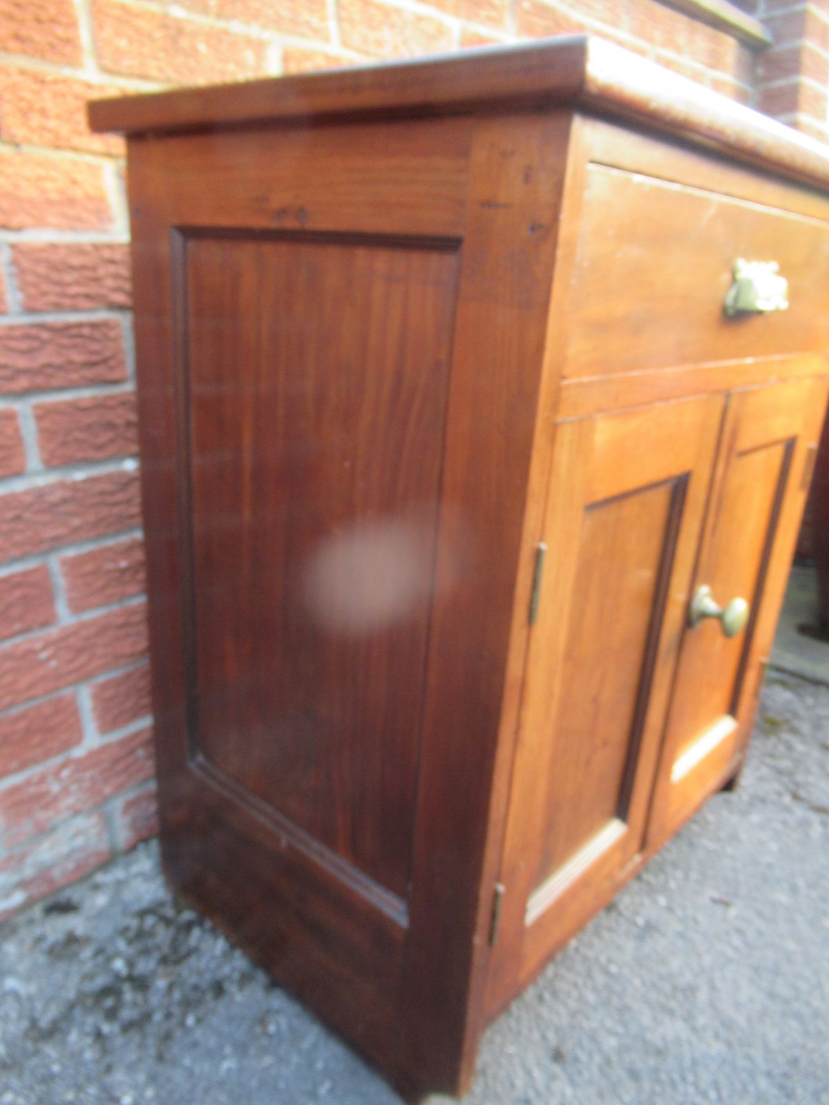Small Mahogany  Industrial  Cupboard, photo 275.0