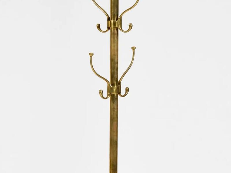 Portemanteau Laiton 1900 Art Nouveau