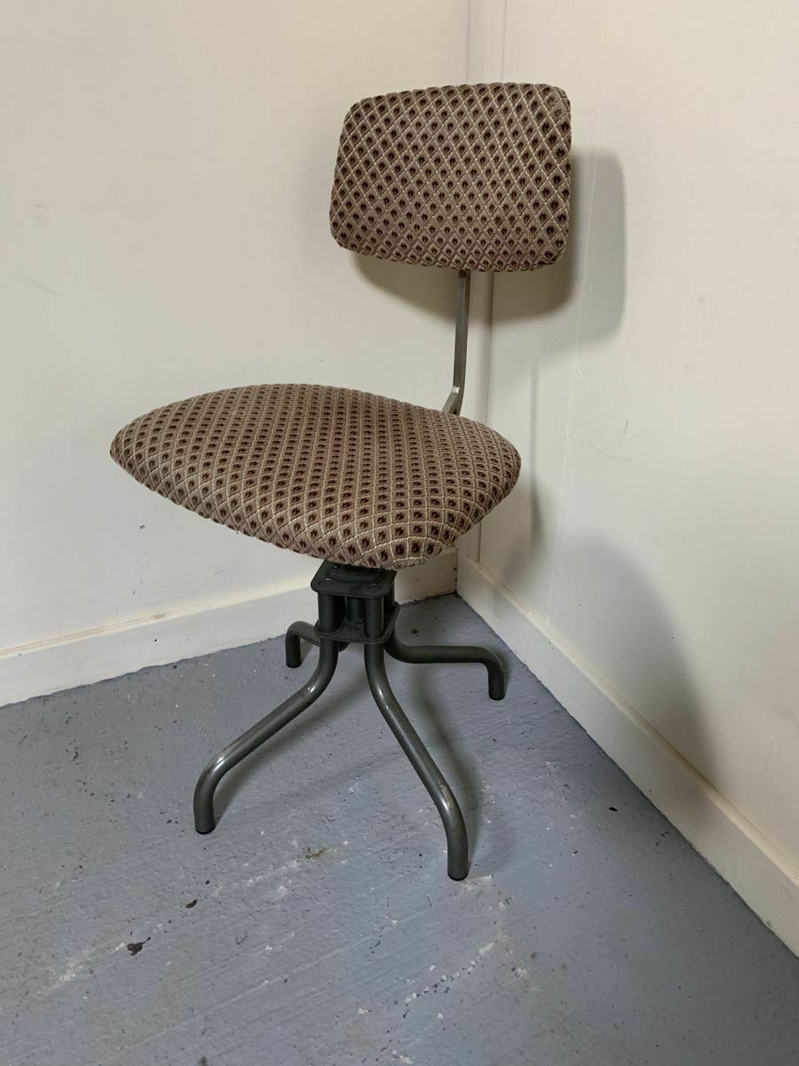 Factory Swivel Chair From Leabank, 1970s photo Furniture