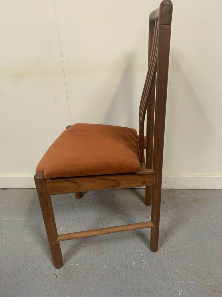 Danish Teak Dining Chairs By Benny Linden, 1960s, Set Of 4 photo vinterior